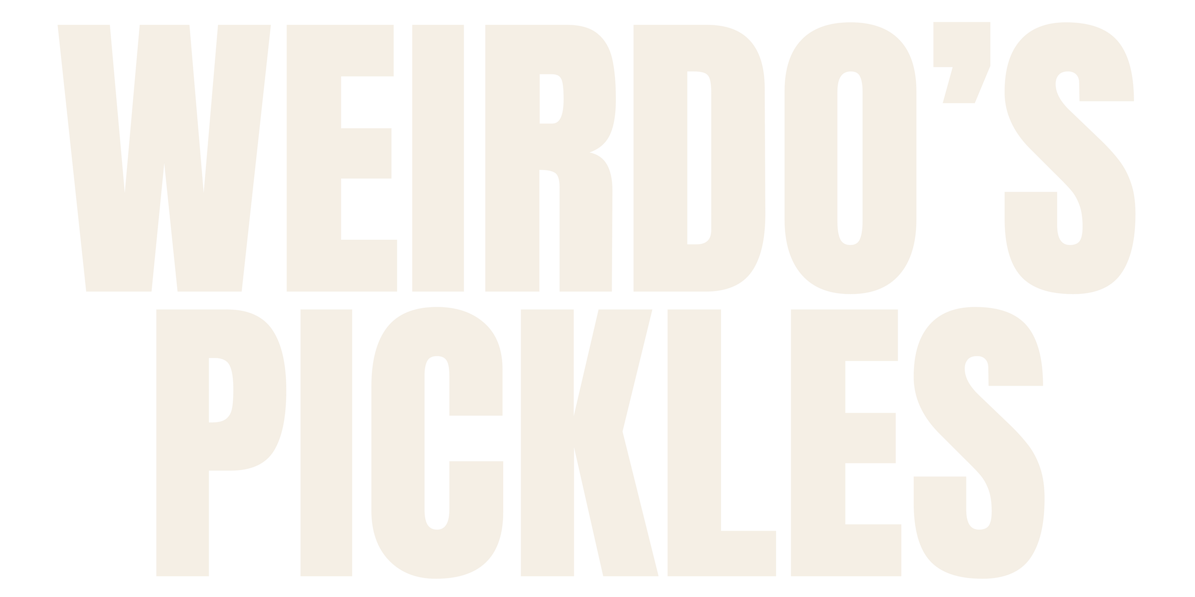 Weirdos Food